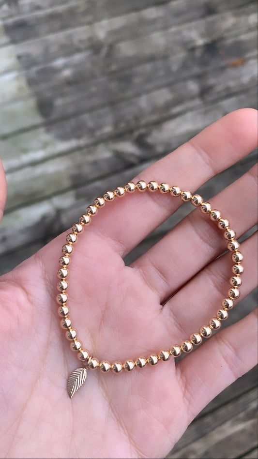 14k Gold Filled Feather