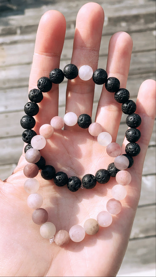 Black Lava Berry Quartz