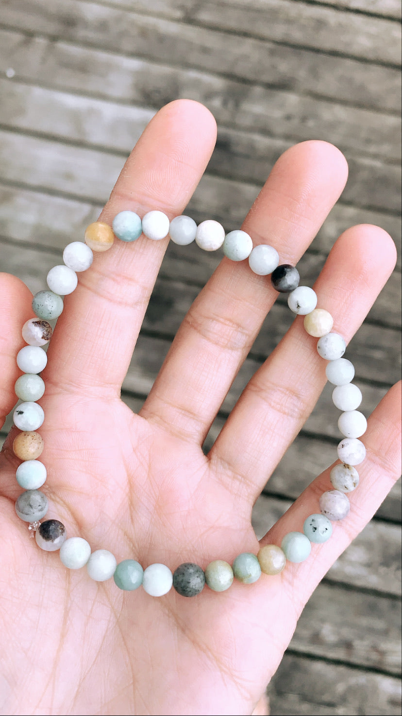 Amazonite Anklet