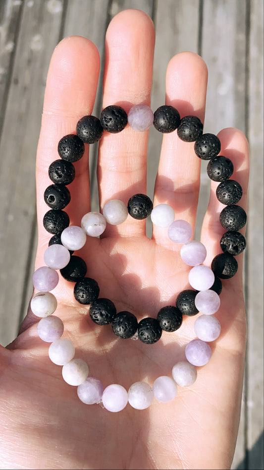 Black Lava Purple Lilac