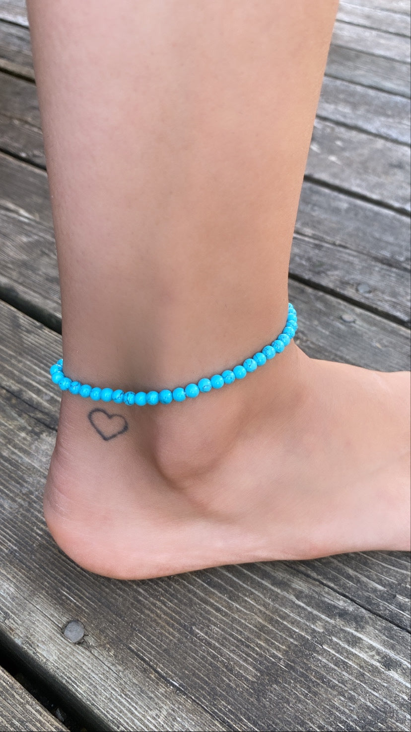 Turquoise Anklet