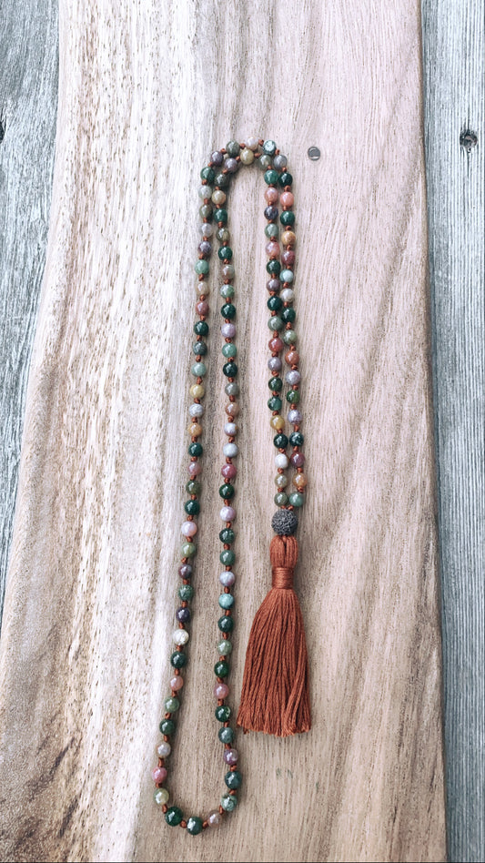 Fancy Jasper Mala