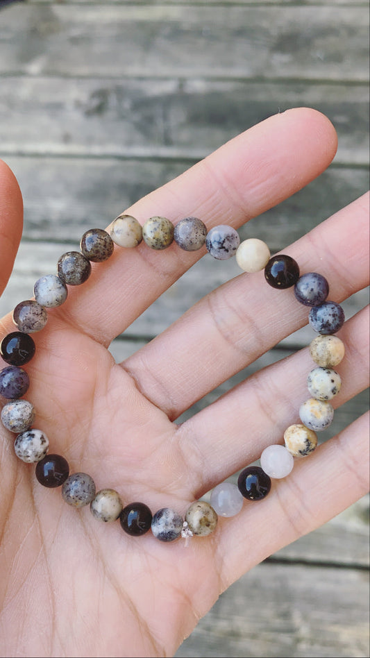 Black Moss Opal