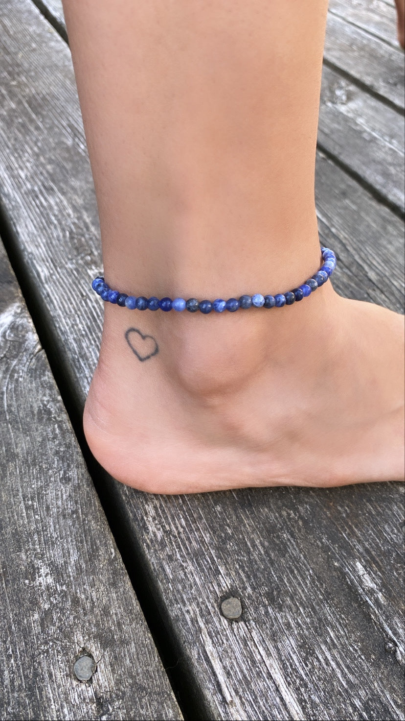 Sodalite Anklet