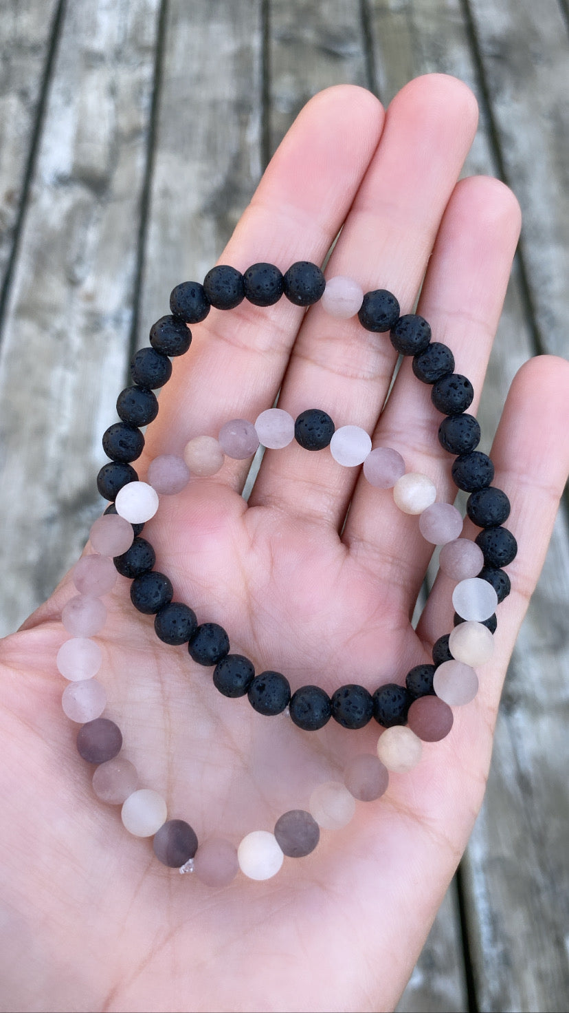 Black Lava Berry Quartz