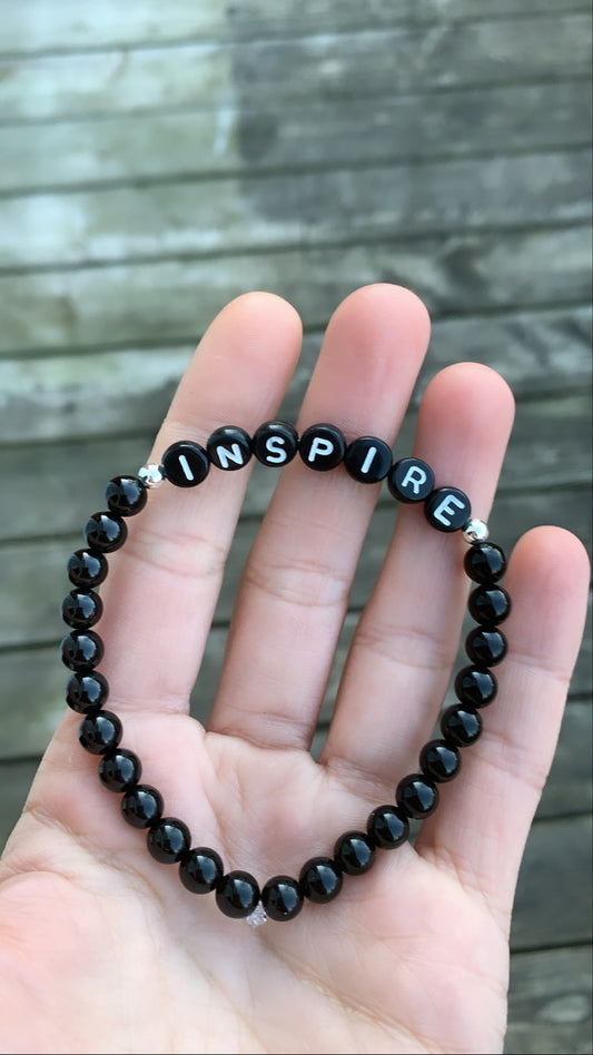 925 Sterling Silver Black Onyx INSPIRE