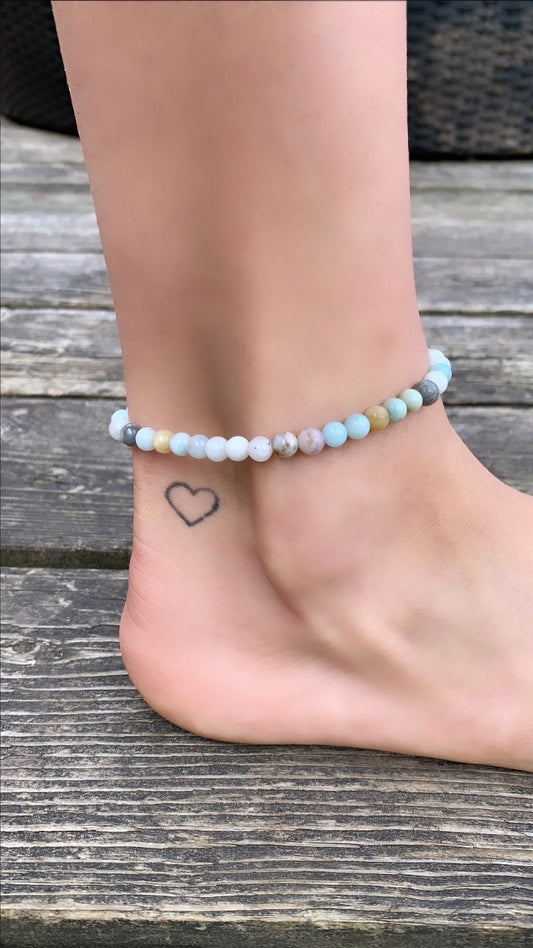 Amazonite Anklet