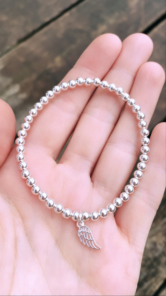 925 Sterling Silver Angel Wing