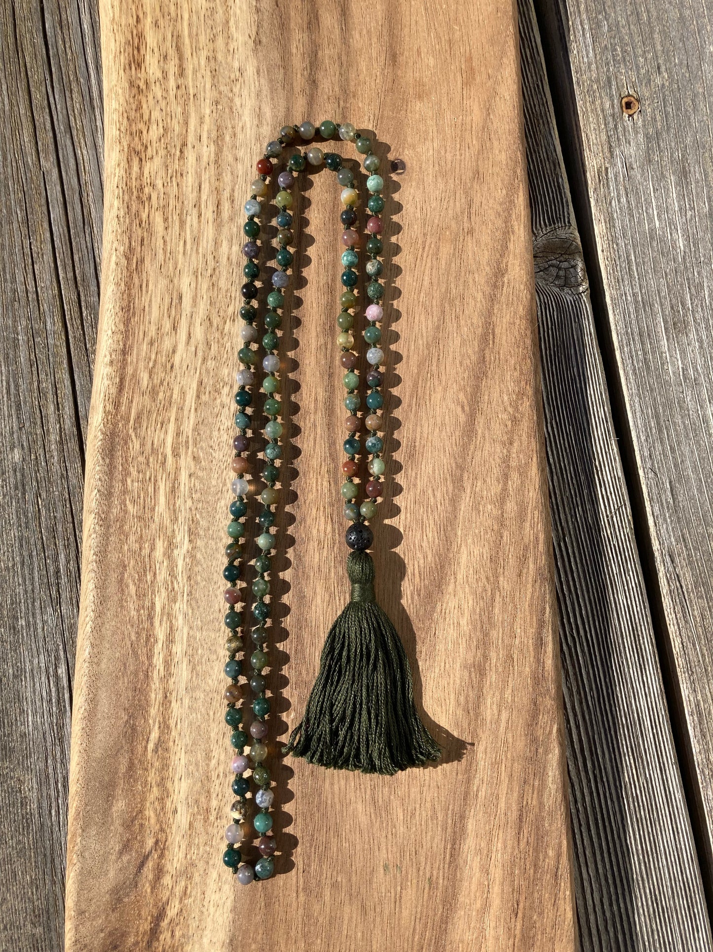 Fancy Jasper Mala