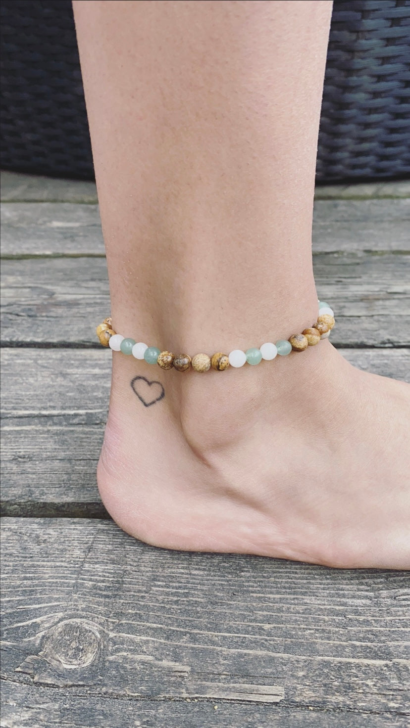 Peace & Nature Anklet